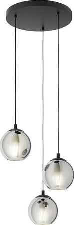 Lampadario-Moderno-Ariscani-3-Luci-Pendenti-Acciaio-Nero