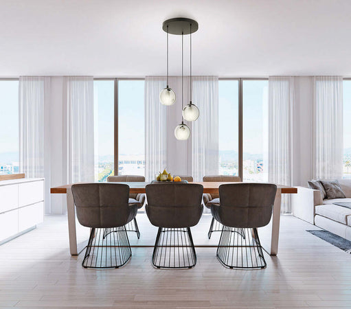 Lampadario-Moderno-Ariscani-3-Luci-Pendenti-Acciaio-Nero