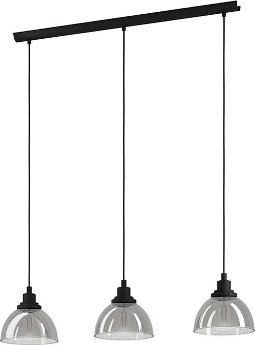 Lampadario-Moderno-Beleser-3-Luci-Acciaio-Nero