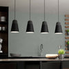 Lampadario-Moderno-Canterras-4-Luci-Acciaio-Nero