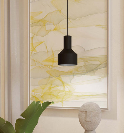 Lampadario-Moderno-Casibare-1-Luce-Acciaio-Nero