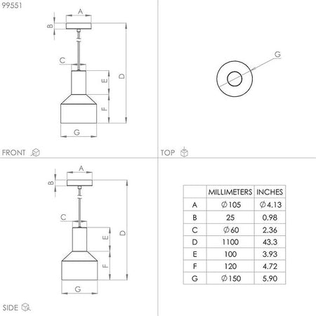 Lampadario-Moderno-Casibare-1-Luce-Acciaio-Nero