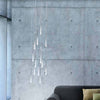 Lampadario-moderno-Cattaneo-illuminazione-WATERFALLS-M151-B151/29-D151/16-LED-24W-sospensione-multiluce-vetro-interno-IP20
