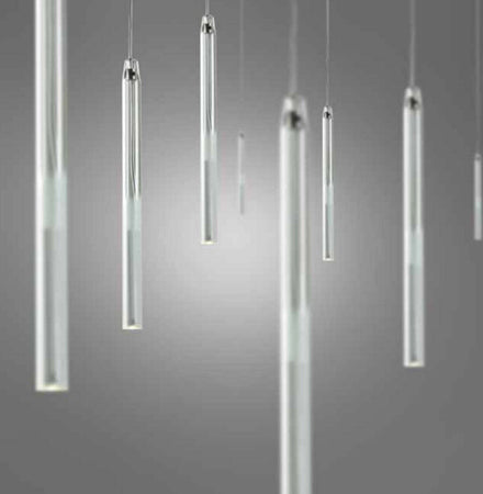 Lampadario-moderno-Cattaneo-illuminazione-WATERFALLS-M151-B151/29-D151/16-LED-24W-sospensione-multiluce-vetro-interno-IP20