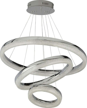 Lampadario-Moderno-Circle-Acciaio-Grigio-Policarbonato-Trasparente-Led-43-4000K
