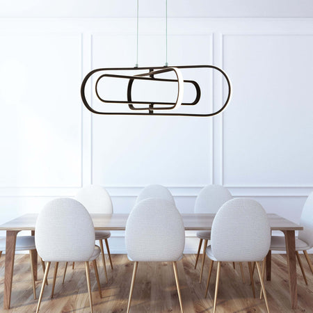 Lampadario-Moderno-Clip-Acciaio-Bianco-Nero-Led-52,44W-3000---4500---6500K