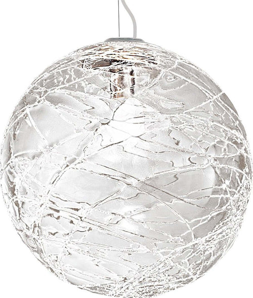 Lampadario-moderno-Due-P-illuminazione-2484-SG-E27-LED-vetro-sospensione