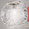 Lampadario-moderno-Due-P-illuminazione-2484-SG-E27-LED-vetro-sospensione