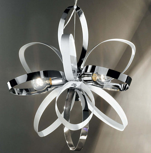 Lampadario-moderno-Due-P-illuminazione-STELLA-S-E27-LED-metallo-sospensione