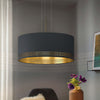 Lampadario-Moderno-Esteperra-3-Luci-Acciaio-Nero