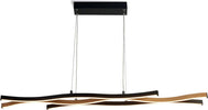 Lampadario-Moderno-Fioritura-Acciaio-Nero-Alluminio-Led-38W-2300---3000---4000K