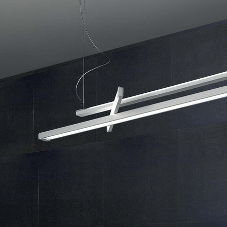 Lampadario-moderno-Fratelli-Braga-DIGIT-2068-S-D6-C-10-LED-metallo-sospensione