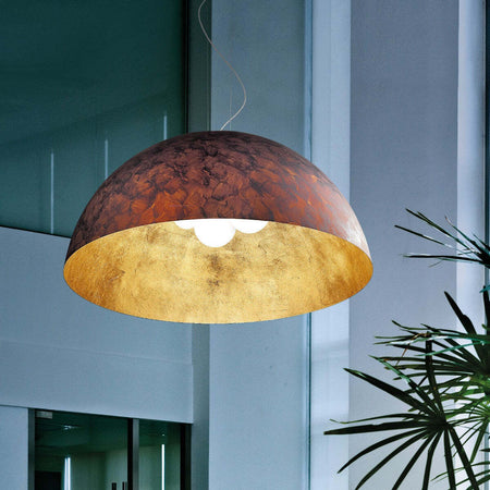 Lampadario-moderno-Fratelli-Braga-DUNE-561-S70-E27-LED-metallo-sospensione