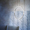Lampadario-moderno-Fratelli-Braga-LOOP-2134-S75-2-LED-alluminio-sospensione