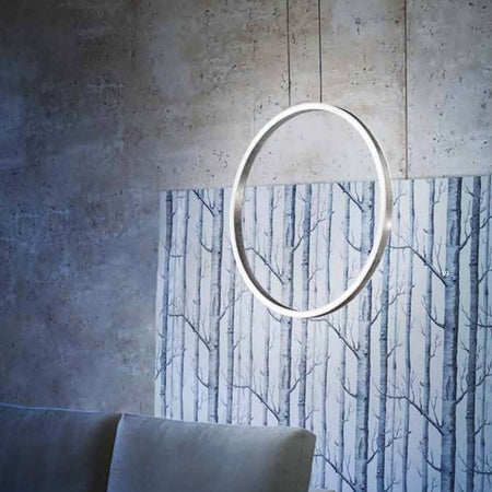 Lampadario-moderno-Fratelli-Braga-LOOP-2134-S75-2-LED-alluminio-sospensione