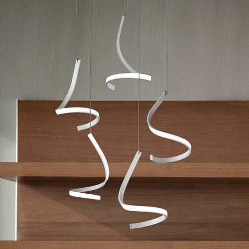 Lampadario-moderno-Fratelli-Braga-TAPE-2133-SM-5-LED-metallo-sospensione