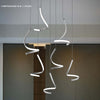 Lampadario-moderno-Fratelli-Braga-TAPE-2133-SM-5-LED-metallo-sospensione