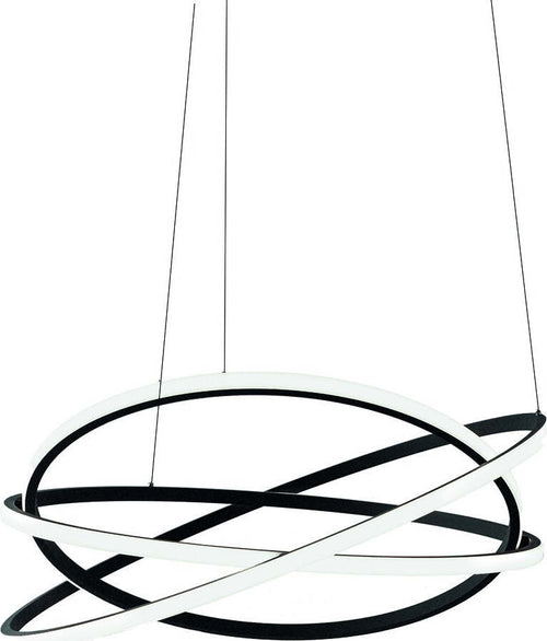 Lampadario-moderno-Gea-Luce-ATIA-SM-N-LED-alluminio-silicone-sospensione