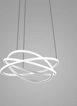 Lampadario-moderno-Gea-Luce-ATIA-SP-B-LED-alluminio-silicone-sospensione