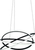 Lampadario-moderno-Gea-Luce-ATIA-SP-N-LED-alluminio-silicone-sospensione