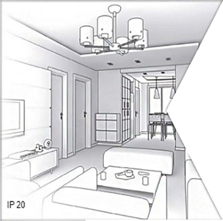 Lampadario-moderno-Gea-Luce-AVA-SP-B-LED-alluminio-metacrilato-sospensione