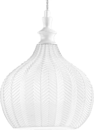 Lampadario-moderno-Gea-Luce-CLEOFE-S11-E27-LED-vetro-bianco-lampada-sospensione