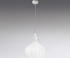 Lampadario-moderno-Gea-Luce-CLEOFE-S11-E27-LED-vetro-bianco-lampada-sospensione