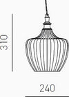 Lampadario-moderno-Gea-Luce-CLEOFE-S6-E27-LED-vetro-lampada-sospensione