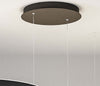 Lampadario-moderno-Gea-Luce-CRISEIDE-S2D-N-LED-alluminio-sospensione