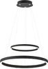 Lampadario-moderno-Gea-Luce-CRISEIDE-S2P-N-LED-alluminio-sospensione