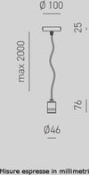 Lampadario-moderno-Gea-Luce-FLASH-GSO090-E27-LED-metallo-tessuto-sospensione