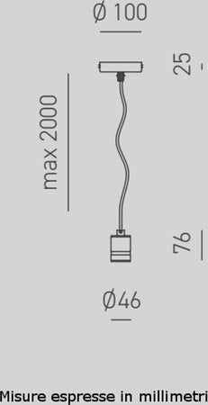 Lampadario-moderno-Gea-Luce-FLASH-GSO091-E27-LED-metallo-tessuto-sospensione