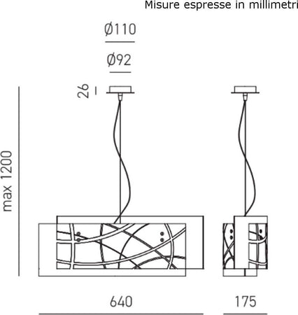 Lampadario-moderno-Gea-Luce-NEREIDE-SM-E27-LED-vetro-sospensione