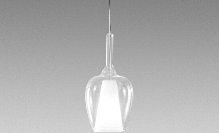 Lampadario-moderno-Gea-Luce-OFELIA-MINI-S10-G9-LED-metallo-vetro-sospensione