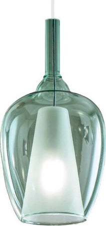Lampadario-moderno-Gea-Luce-OFELIA-MINI-S10-G9-LED-metallo-vetro-sospensione