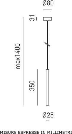 Lampadario-moderno-Gea-Luce-THALASSIA-SP-B-LED-alluminio-sospensione