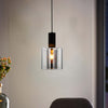 Lampadario-Moderno-Gorosiba-1-Luce-Acciaio-Nero