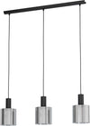 Lampadario-Moderno-Gorosiba-3-Luci-Acciaio-Nero