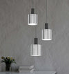 Lampadario-Moderno-Gorosiba-3-Luci-Pendenti-Acciaio-Nero