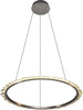 Lampadario-Moderno-Halo-Metallo-Cristalli-Quarzo-Nichel-Satinato-Led-34W
