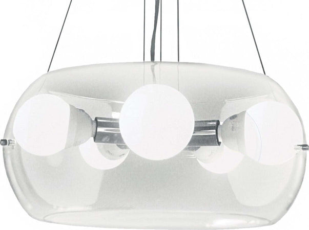 Lampadario-moderno-Ideal-Lux-AUDI-10-SP5-016863-103983-E27-LED-vetro-metallo-sospensione