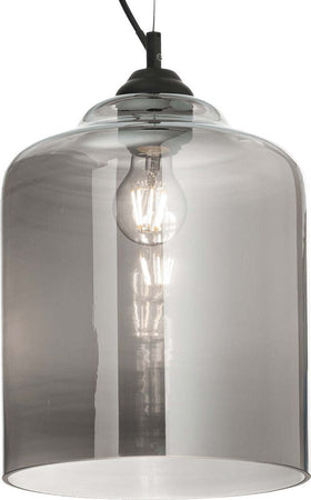 Lampadario-moderno-Ideal-Lux-BISTRO-SP1-112305-112312-E27-LED-vetro-sospensione