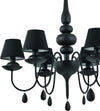 Lampadario-moderno-Ideal-Lux-BLANCHE-SP6-035581-111872-E14-LED-metallo-vetro-tessuto-sospensione