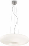 Lampadario-moderno-Ideal-Lux-GLORY-SP5-019741-E27-LED-vetro-metallo-sospensione