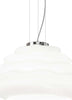 Lampadario-moderno-Ideal-Lux-KARMA-SP1-SMALL-132389-E27-LED-vetro-sospensione