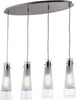 Lampadario-moderno-Ideal-Lux-KUKY-SP4-023038-E27-LED-vetro-metallo-sospensione