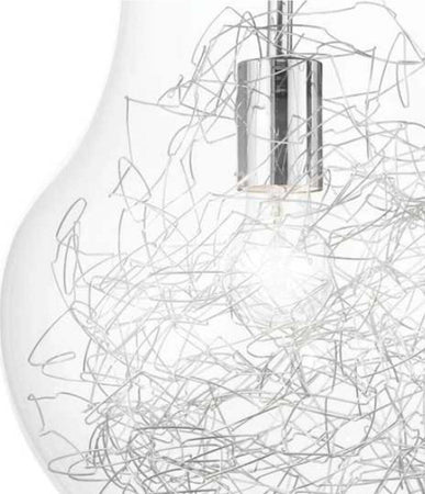 Lampadario-moderno-Ideal-Lux-LUCE-MAX-SP1-BIG-033662-E27-LED-vetro-alluminio-sospensione