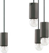 Lampadario-moderno-Ideal-Lux-POP-SP6-E27-LED-metallo-sospensione
