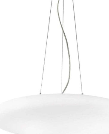 Lampadario-moderno-Ideal-Lux-SMARTIES-BIANCO-SP3-032009-E27-LED-vetro-sospensione