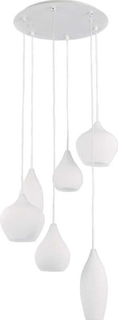 Lampadario-moderno-Ideal-Lux-SOFT-SP6-111841-087818-E14-LED-vetro-metallo-sospensione